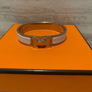 Authentic Hermès Clic Clac Bracelet